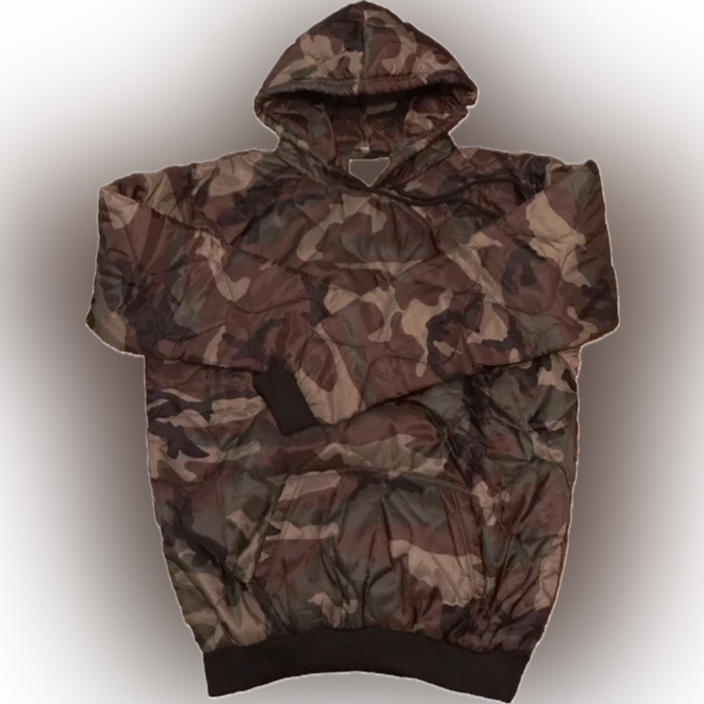 Camouflage Woobie Hoodie. Size XL